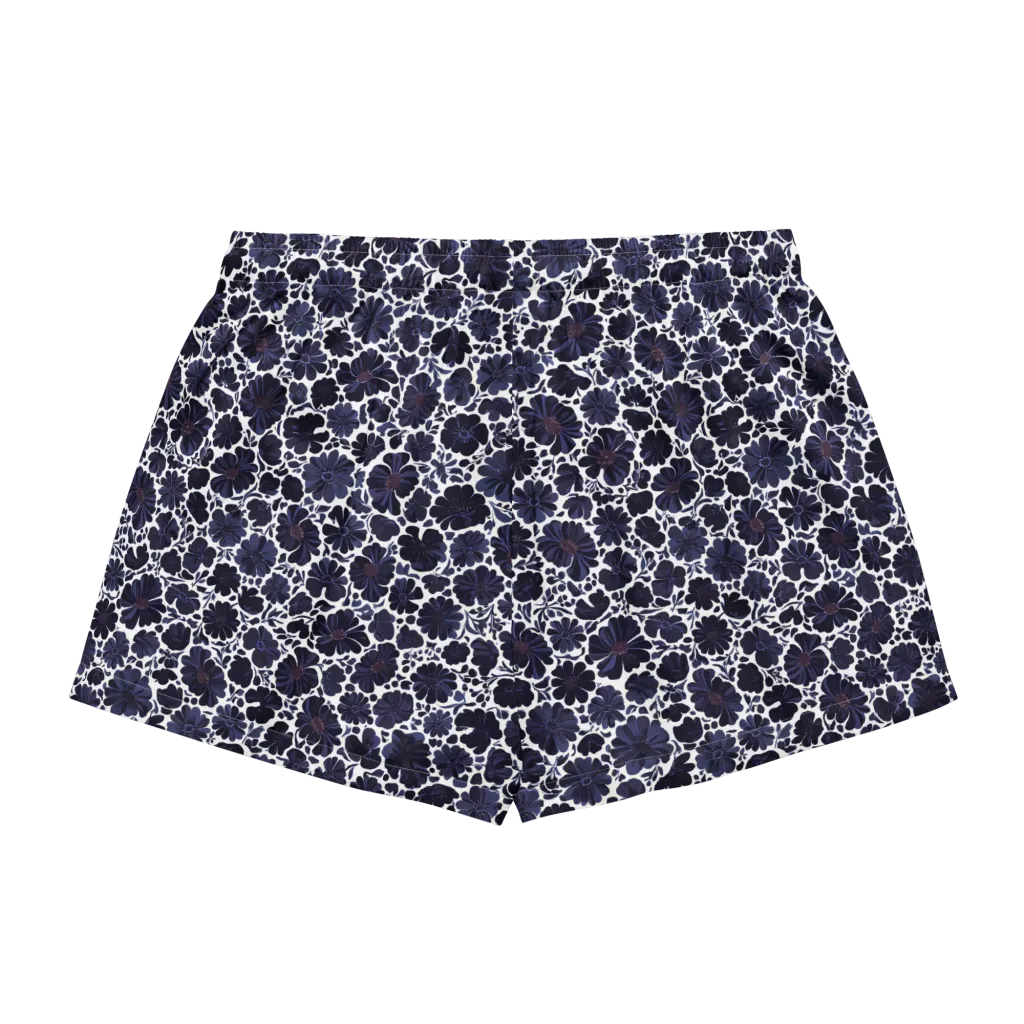 Indigo Bloomfield on Women's Pajama Shorts — Back