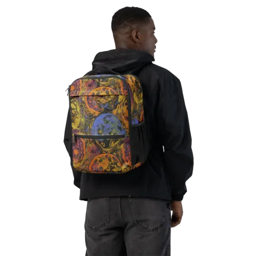Molten Carnival on a Utility Backpack