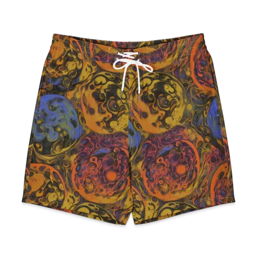 Molten Carnival on a Men's Board Shorts