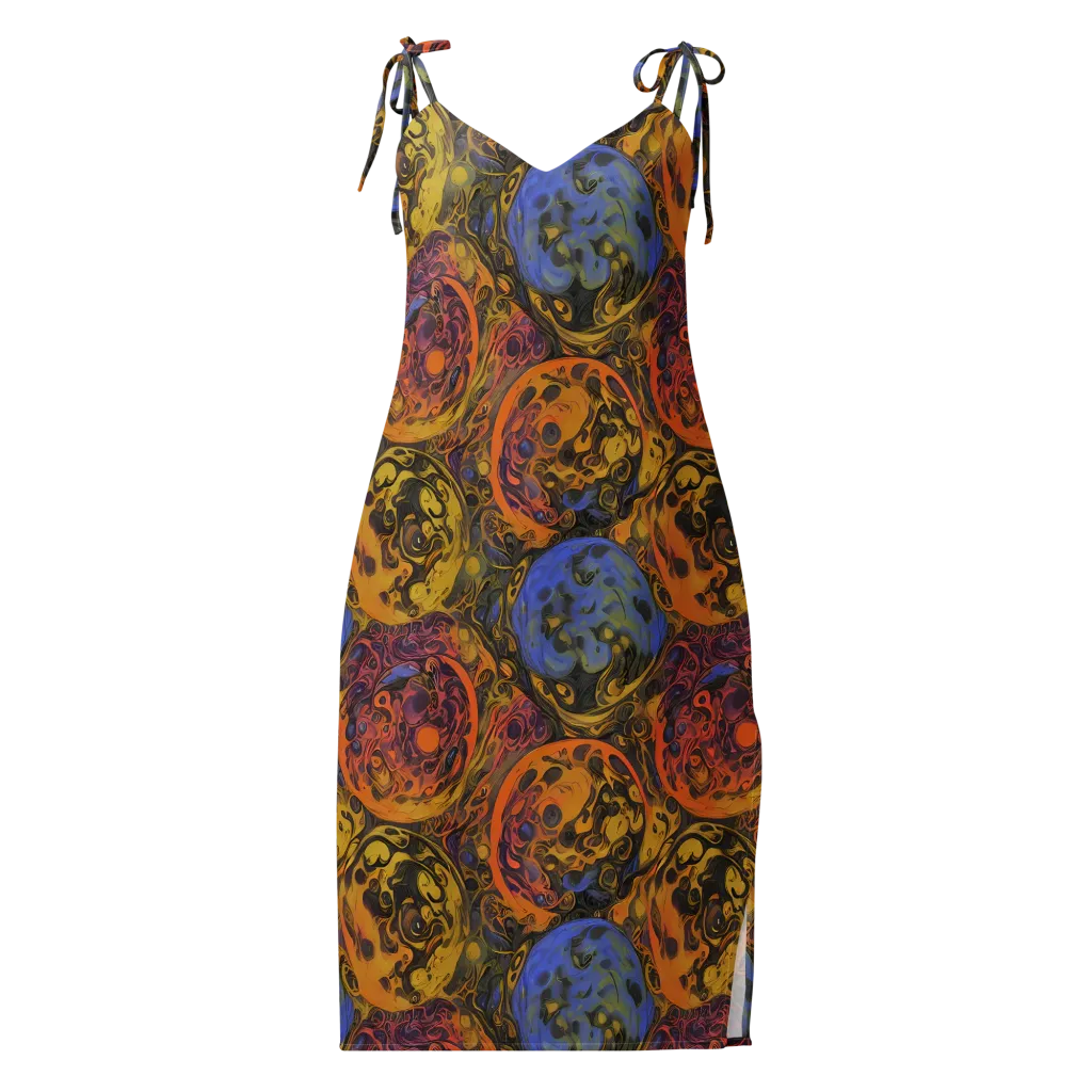 Molten Carnival on Slip Dress — Front