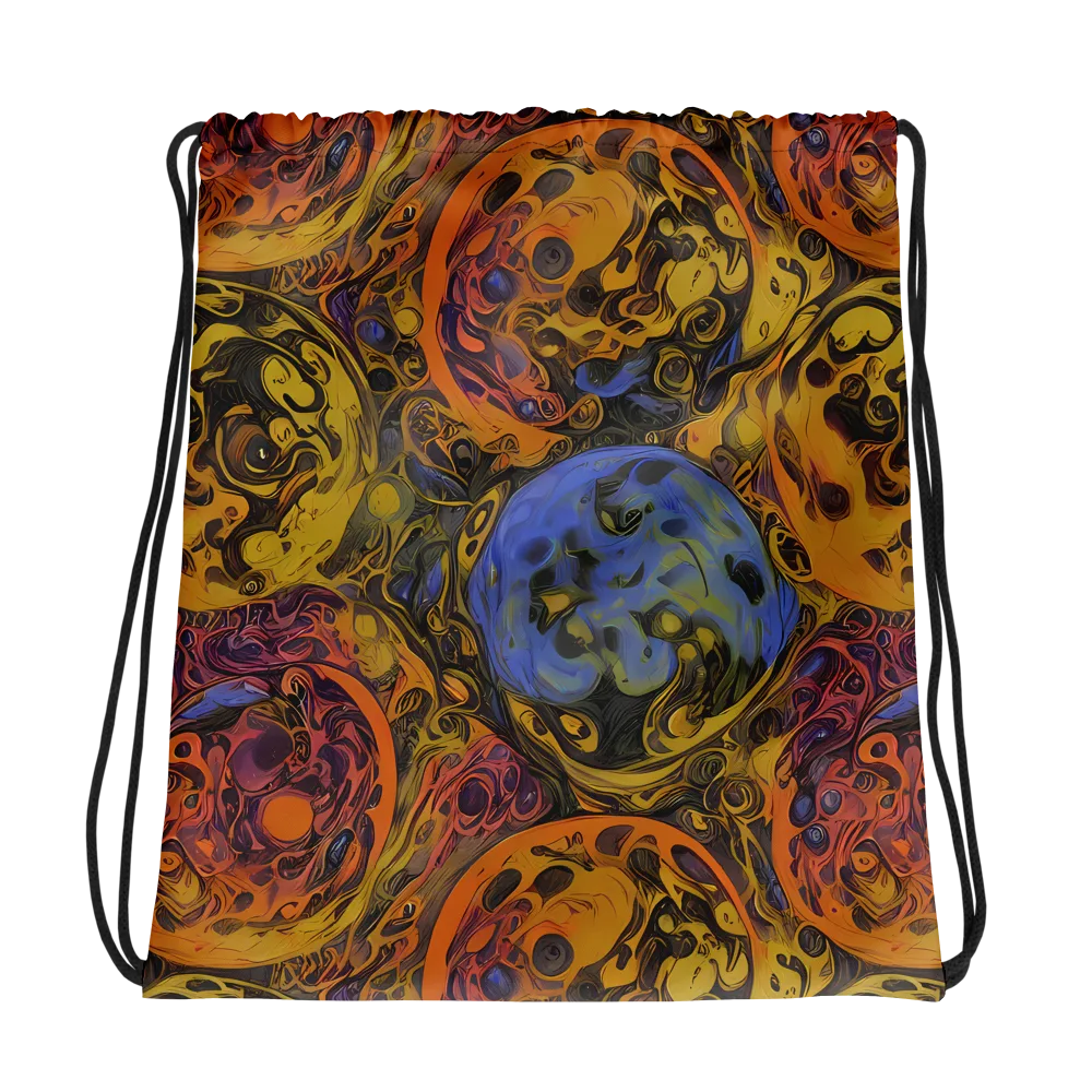 Molten Carnival on Drawstring Bag — Photo