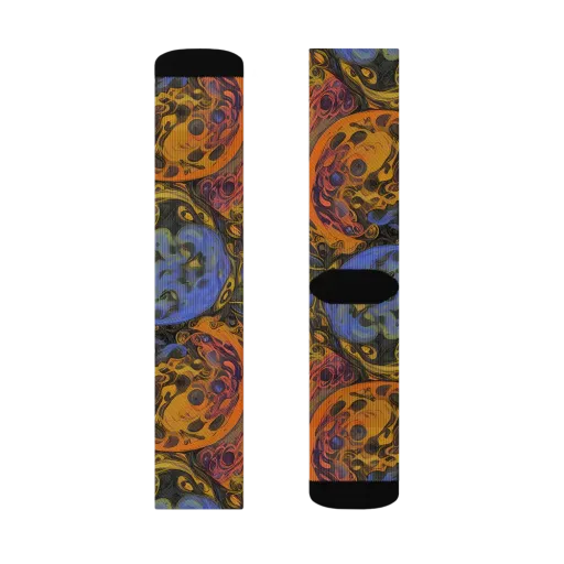 Molten Carnival on a Socks