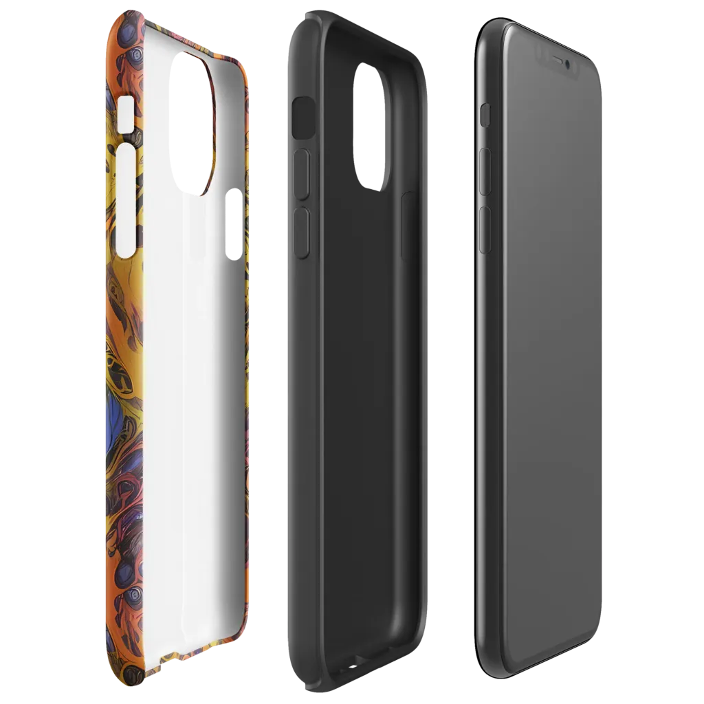 Molten Carnival on Tough Case for iPhone® — Right