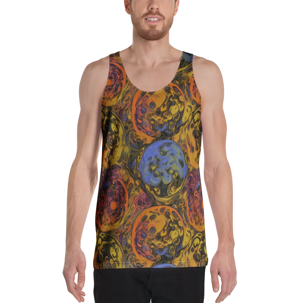 Molten Carnival on Men's Tank Top — Front