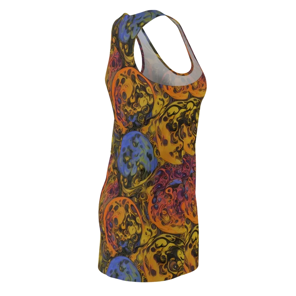 Molten Carnival on Racerback Dress — Back Side