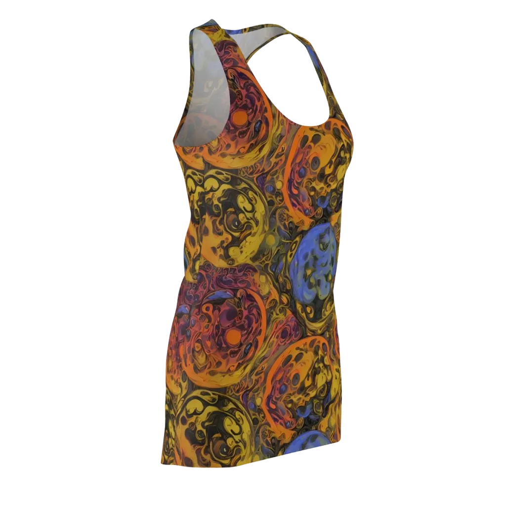 Molten Carnival on Racerback Dress — Front Side