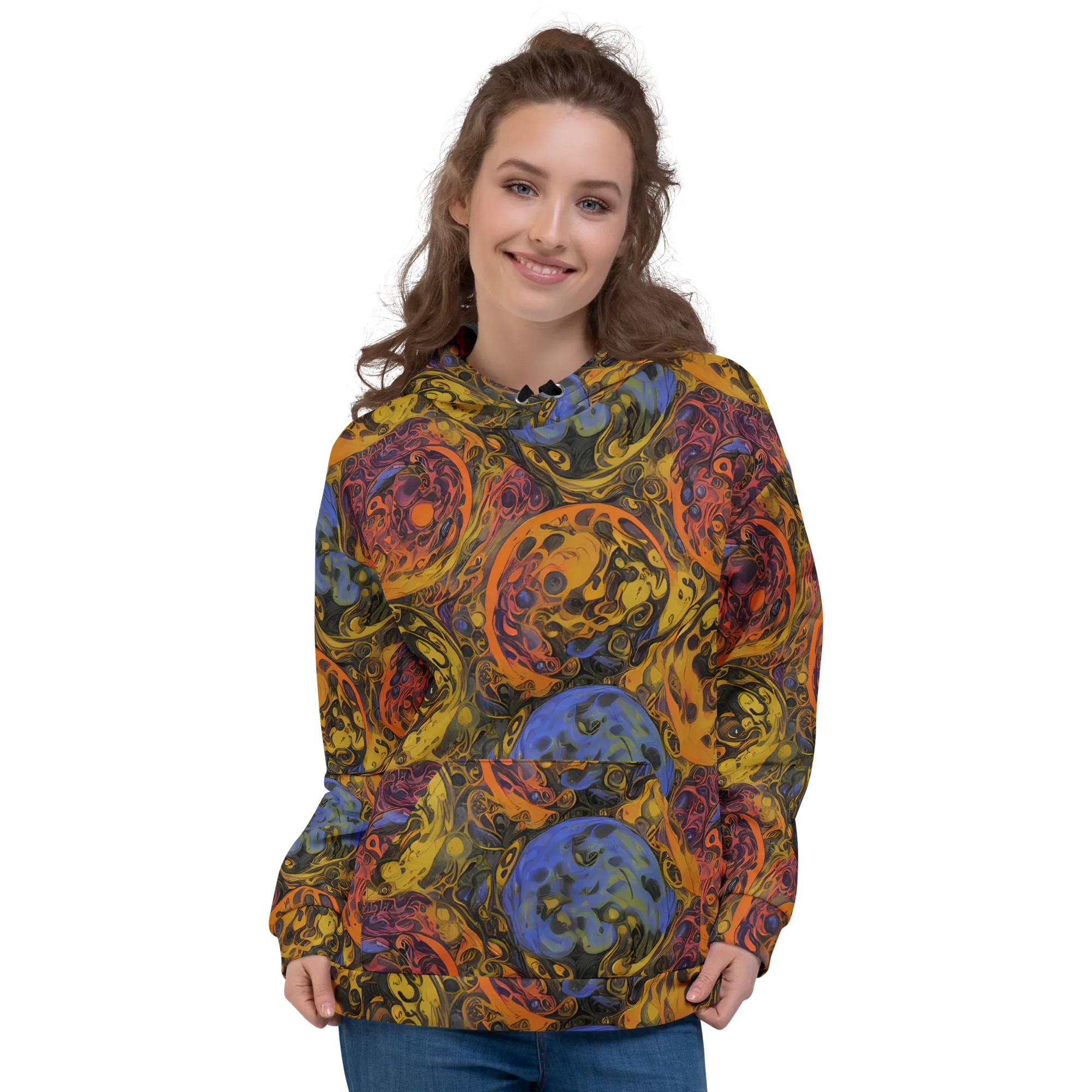 Molten Carnival on Hoodie — Front