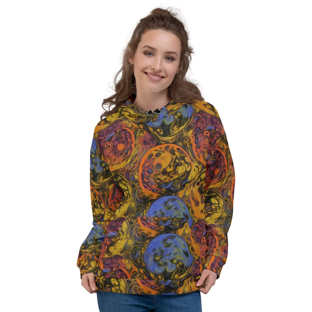 Molten Carnival on Hoodie — Front