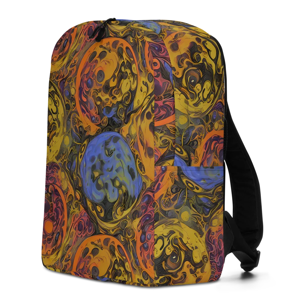 Molten Carnival on Minimalist Backpack — Left