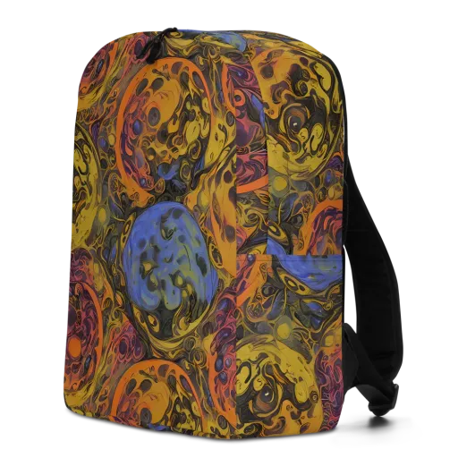 Molten Carnival on a Minimalist Backpack