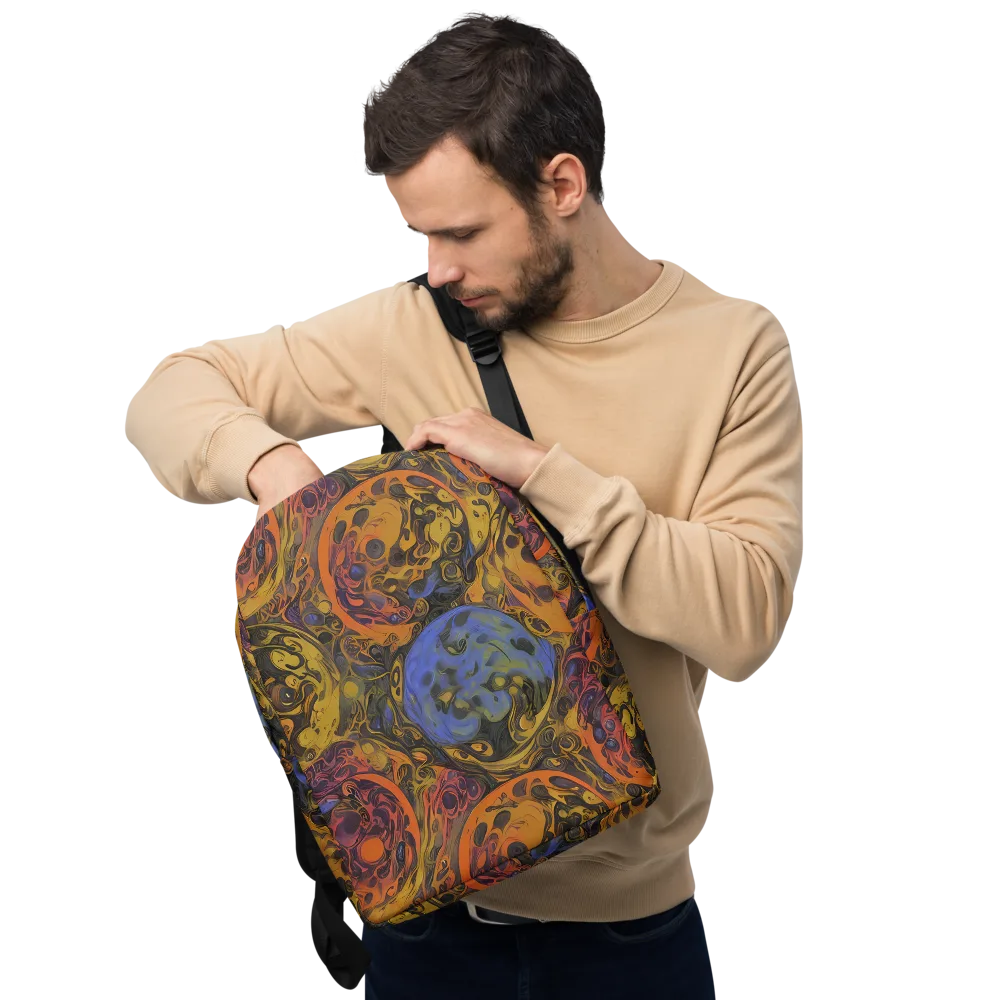 Molten Carnival on Minimalist Backpack — Front