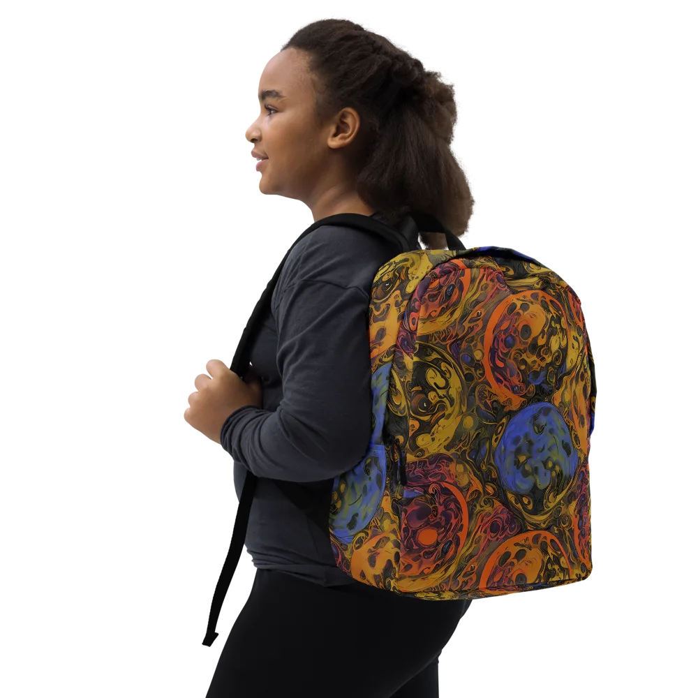 Molten Carnival on Minimalist Backpack — Right Front