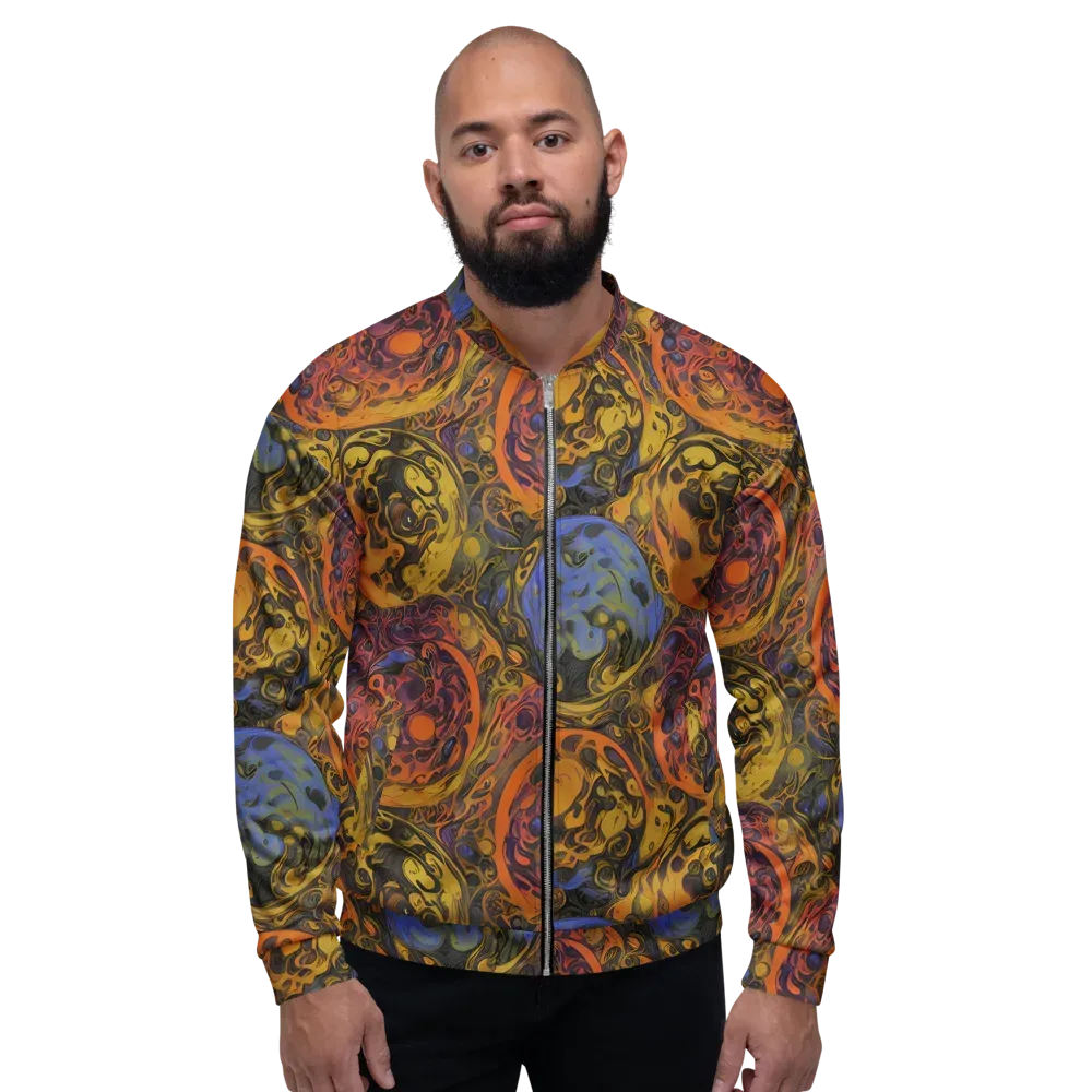 Molten Carnival on Bomber Jacket — Front