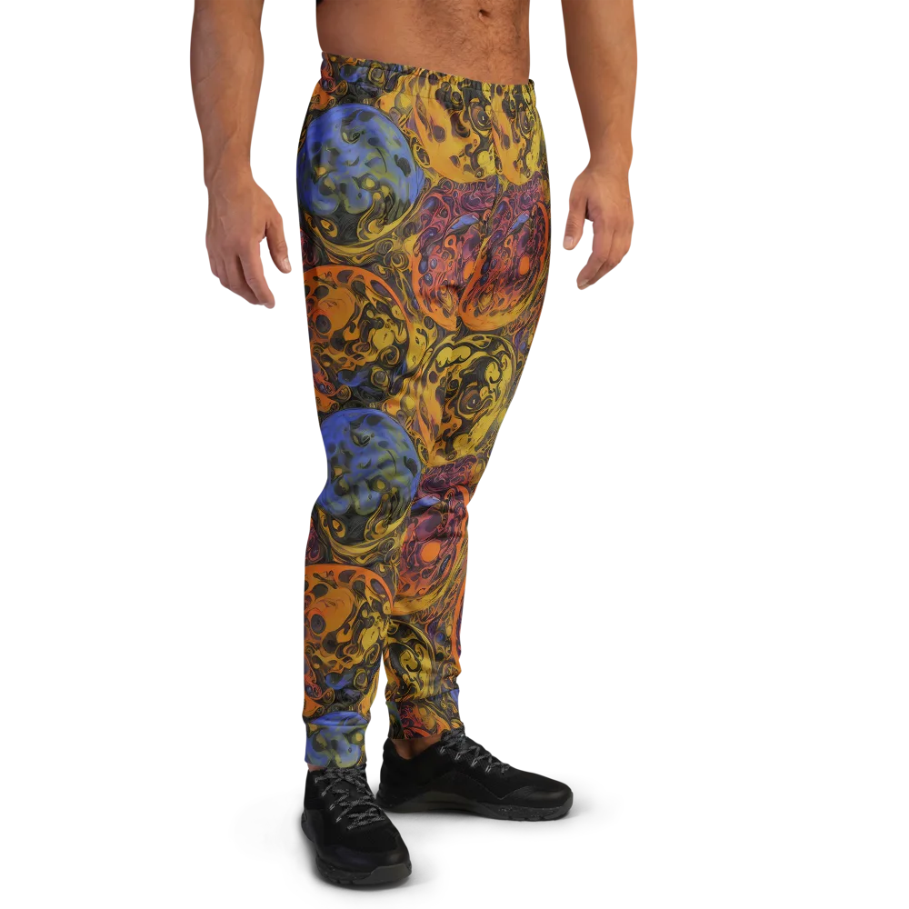 Molten Carnival on Men's Joggers — Right