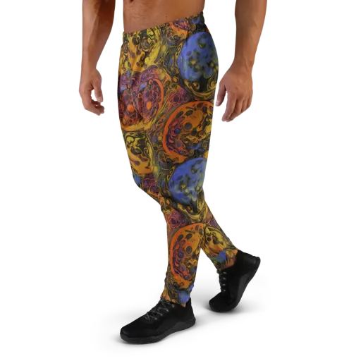 Molten Carnival on a Men's Joggers