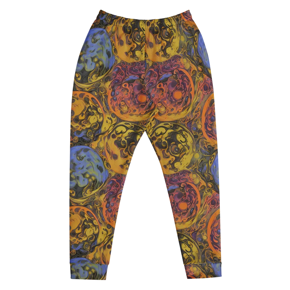 Molten Carnival on Men's Joggers — Front