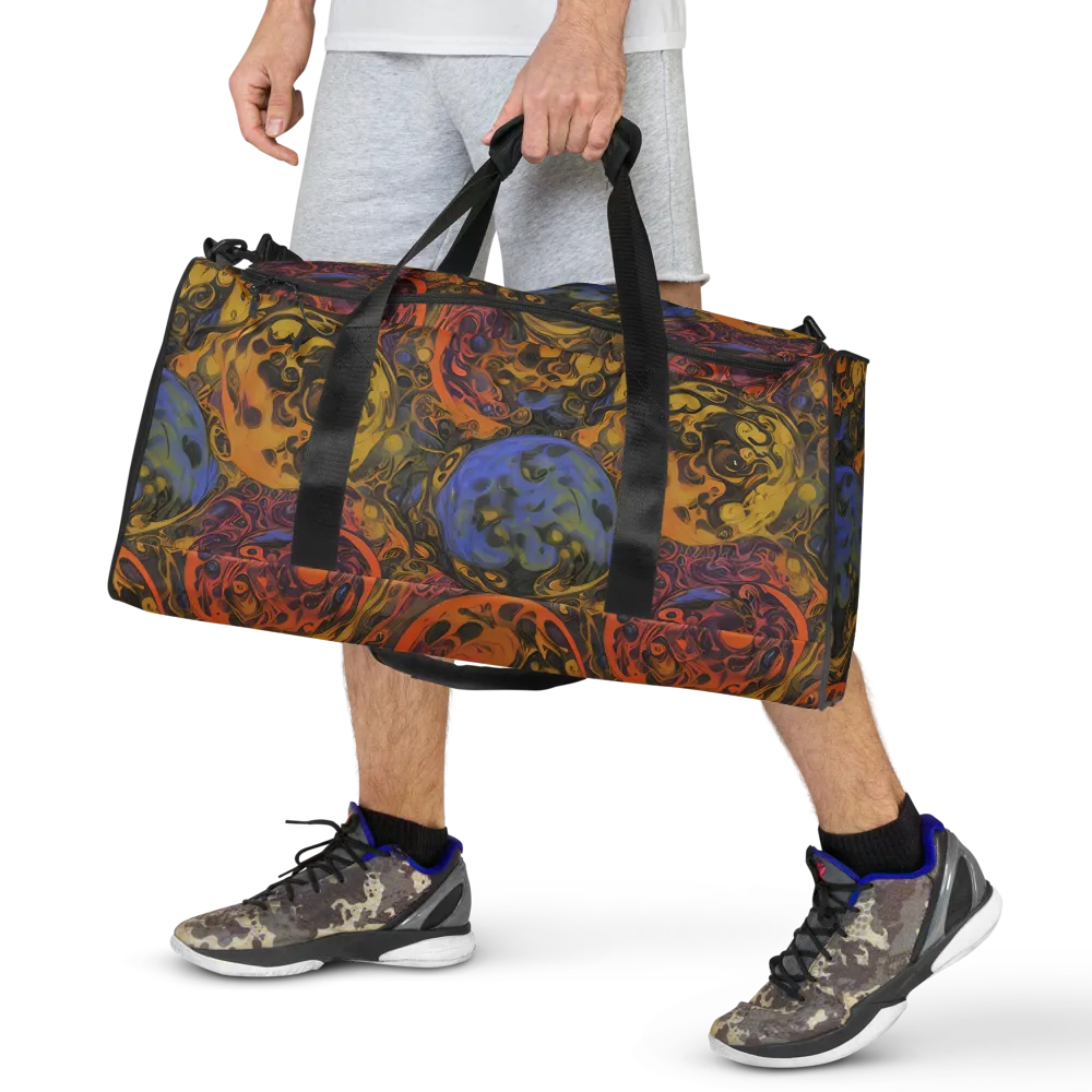 Molten Carnival on Duffle Bag — Front