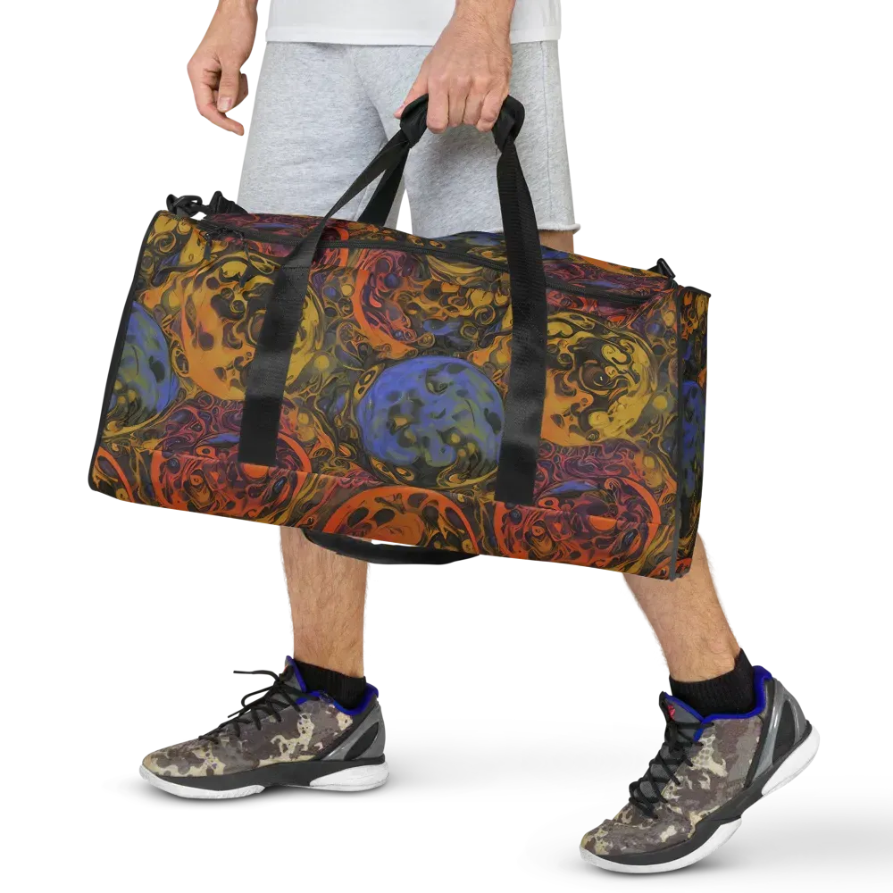 Molten Carnival on Duffle Bag — Front
