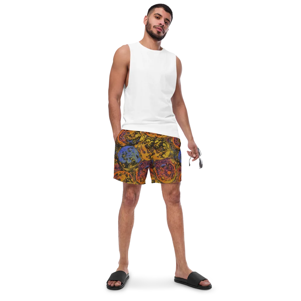 Molten Carnival on Swim Trunks — Front