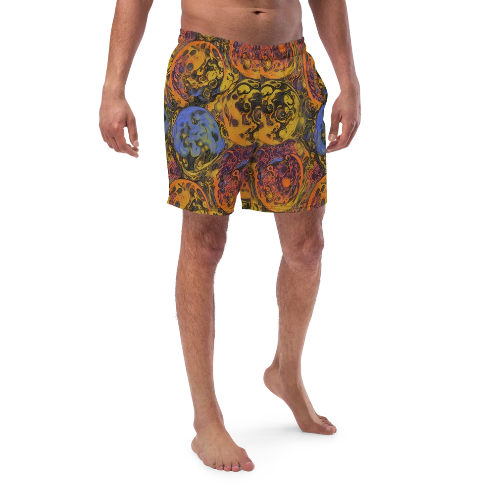 Molten Carnival on Swim Trunks — Front