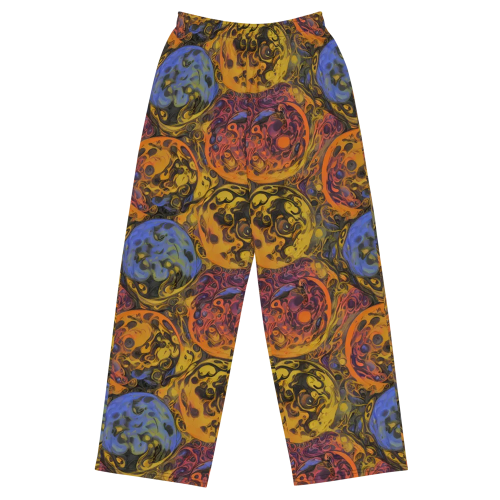 Molten Carnival on Wide-Leg Pants — Front