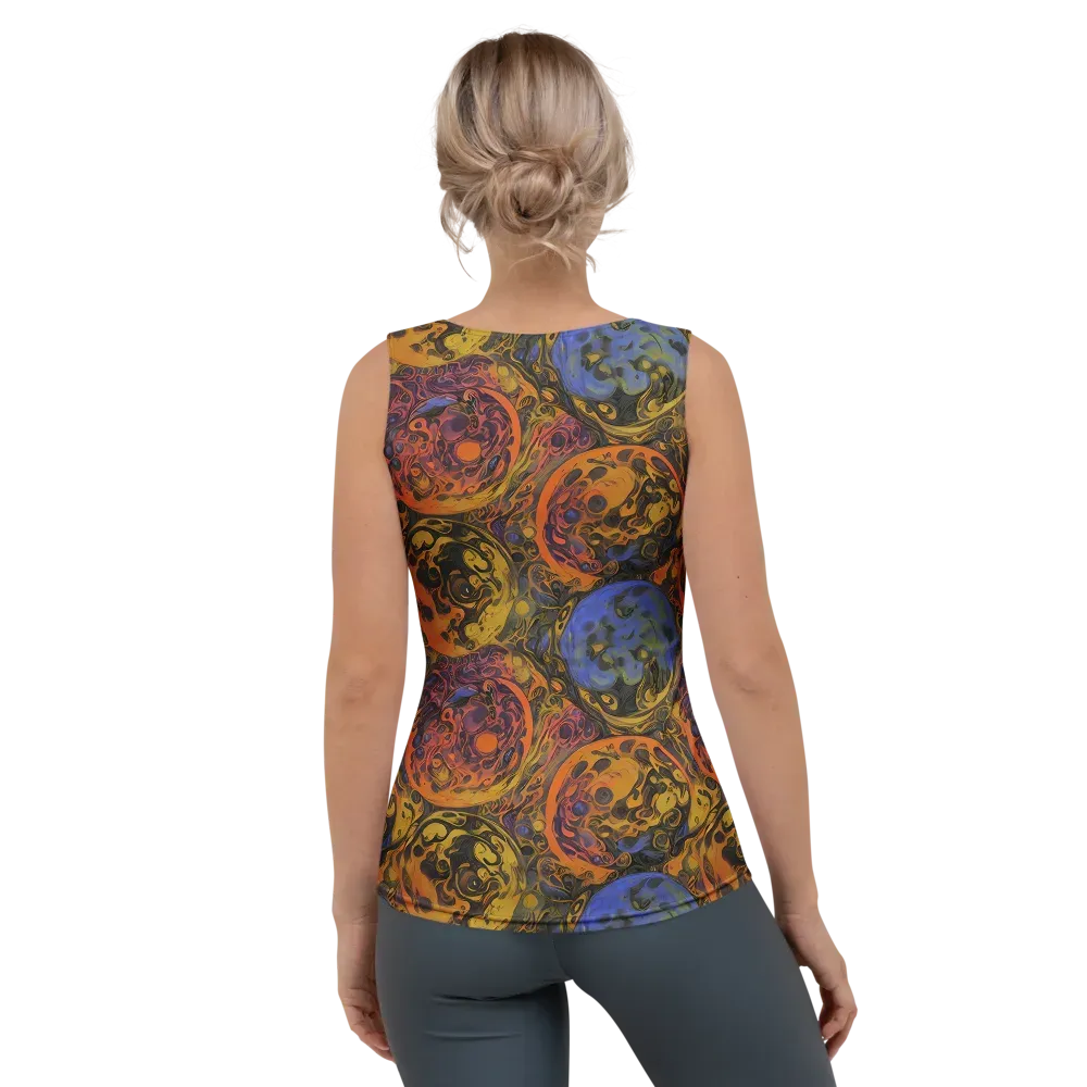 Molten Carnival on Women's Tank Top — Back