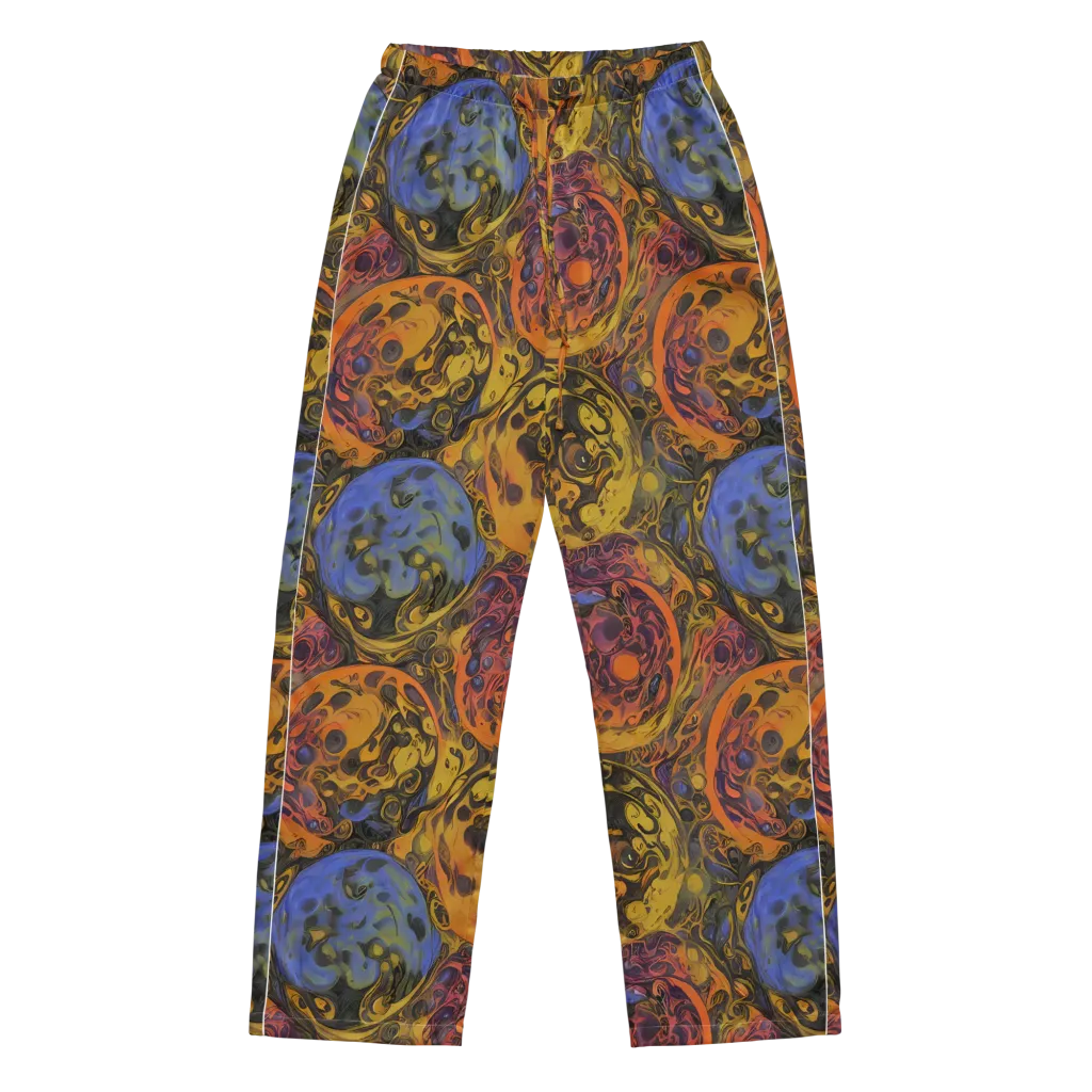 Molten Carnival on Women's Pajama Pants — Front