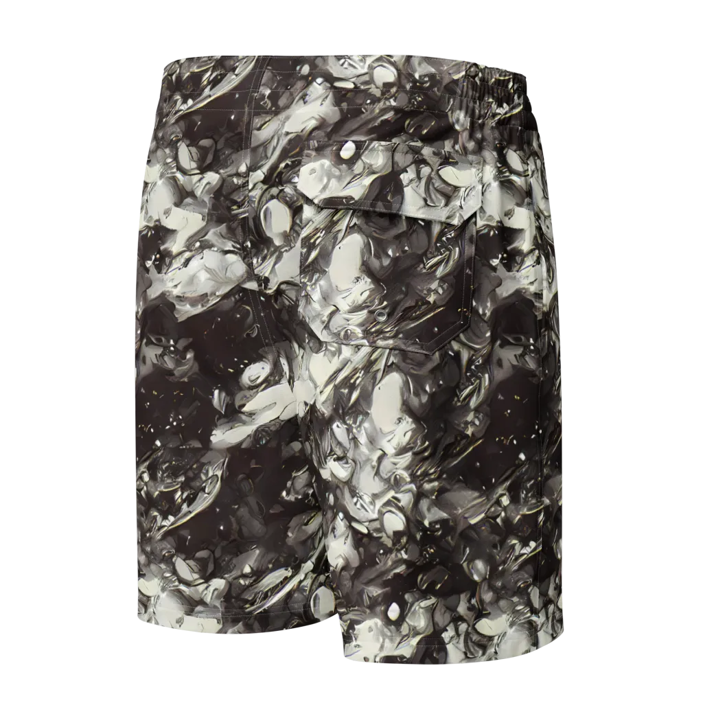 Nocturne Melt on Men's Board Shorts — Back