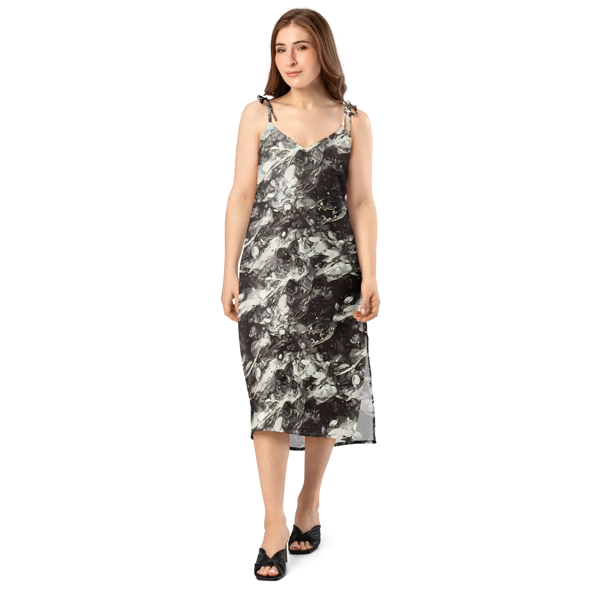 Nocturne Melt on Slip Dress — Front