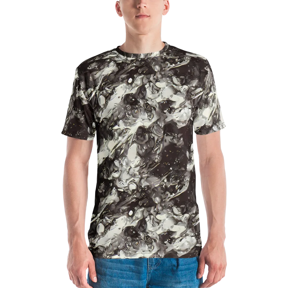 Nocturne Melt on Men's Crew Neck T-Shirt — Front