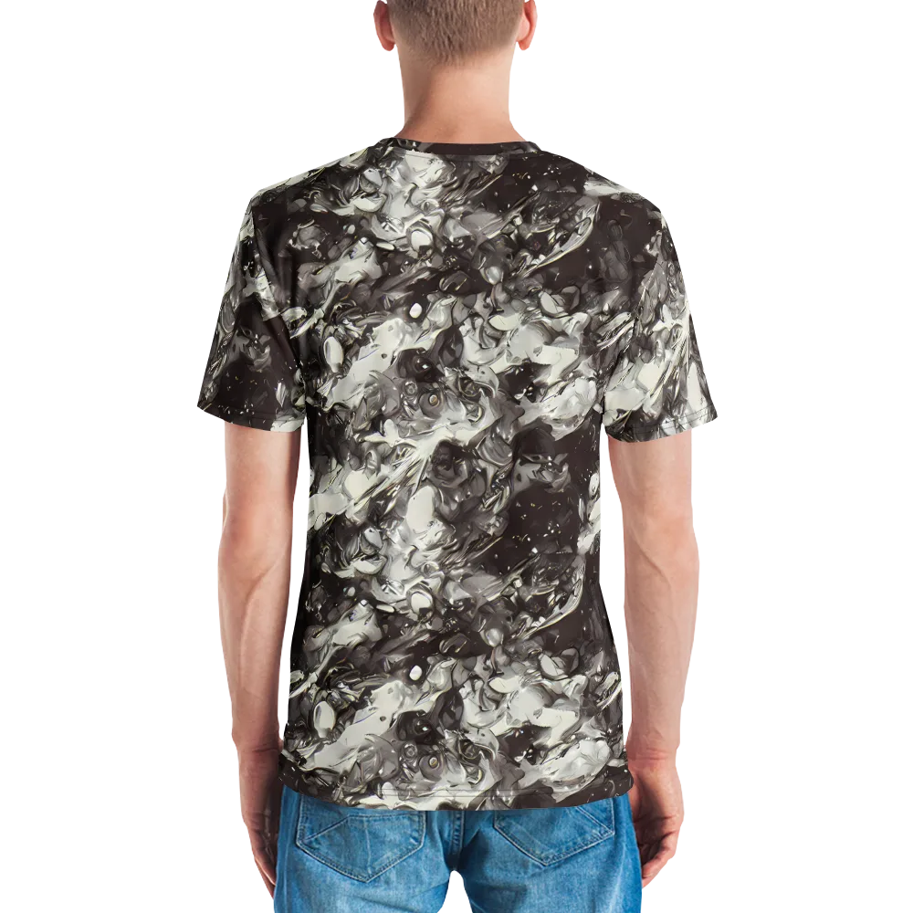 Nocturne Melt on Men's Crew Neck T-Shirt — Back