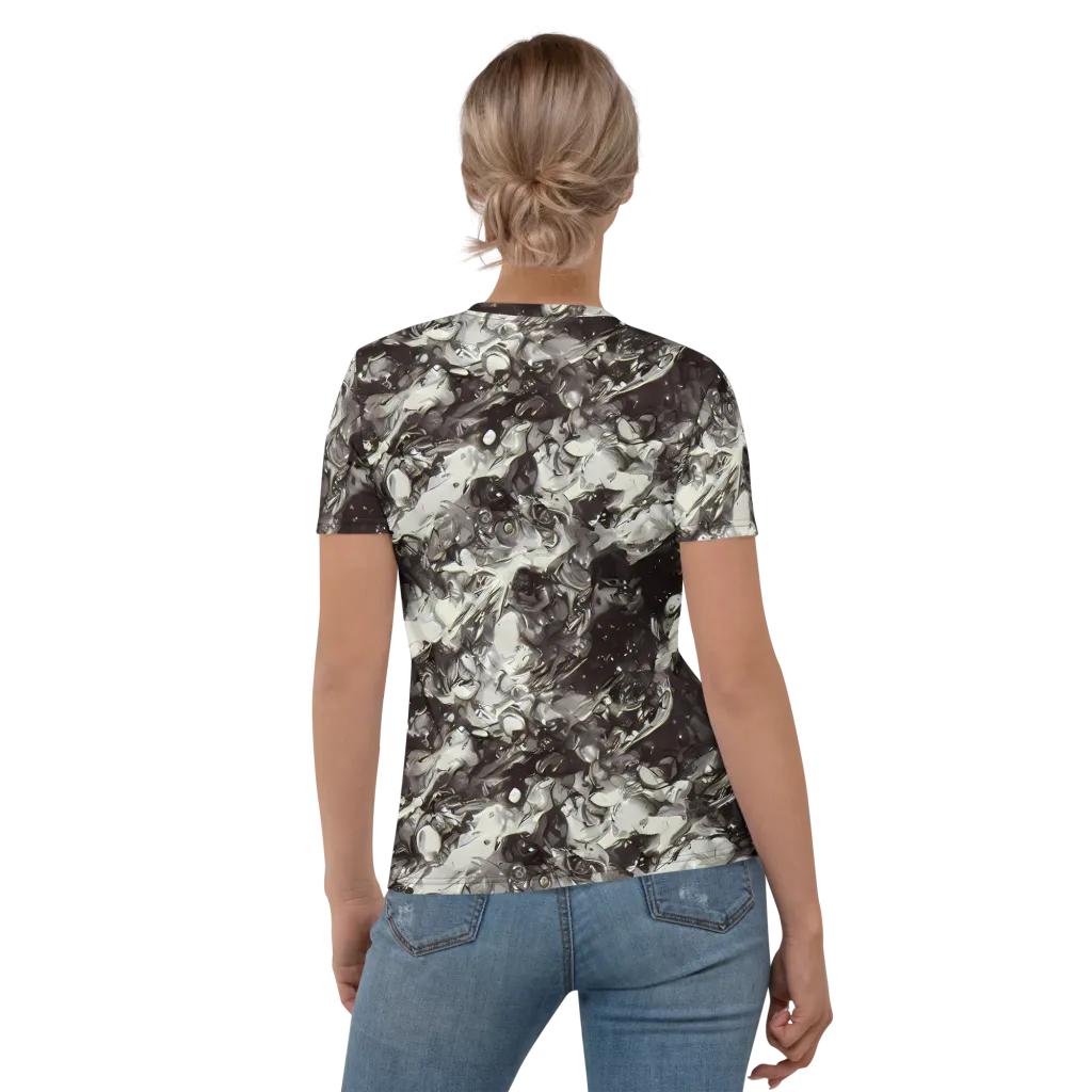 Nocturne Melt on Women's Crew Neck T-Shirt — Back