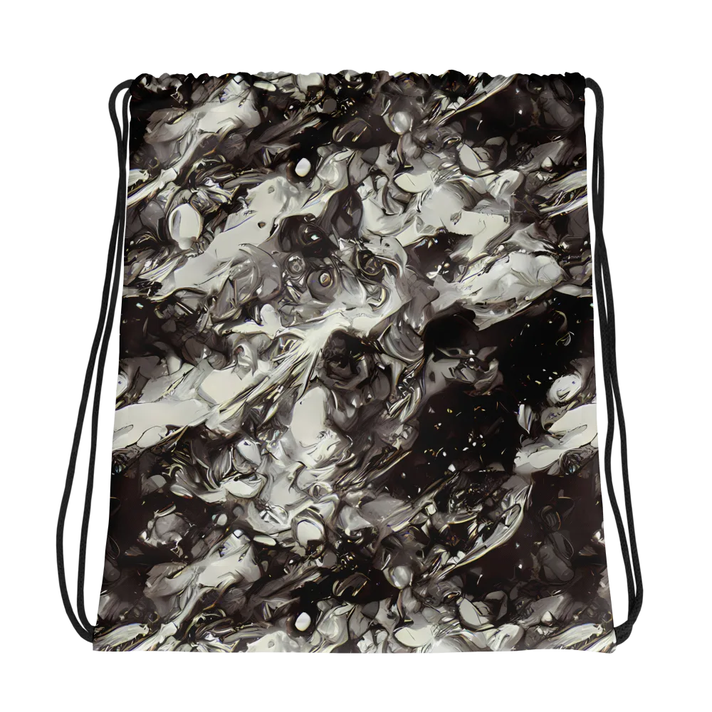 Nocturne Melt on Drawstring Bag — Photo