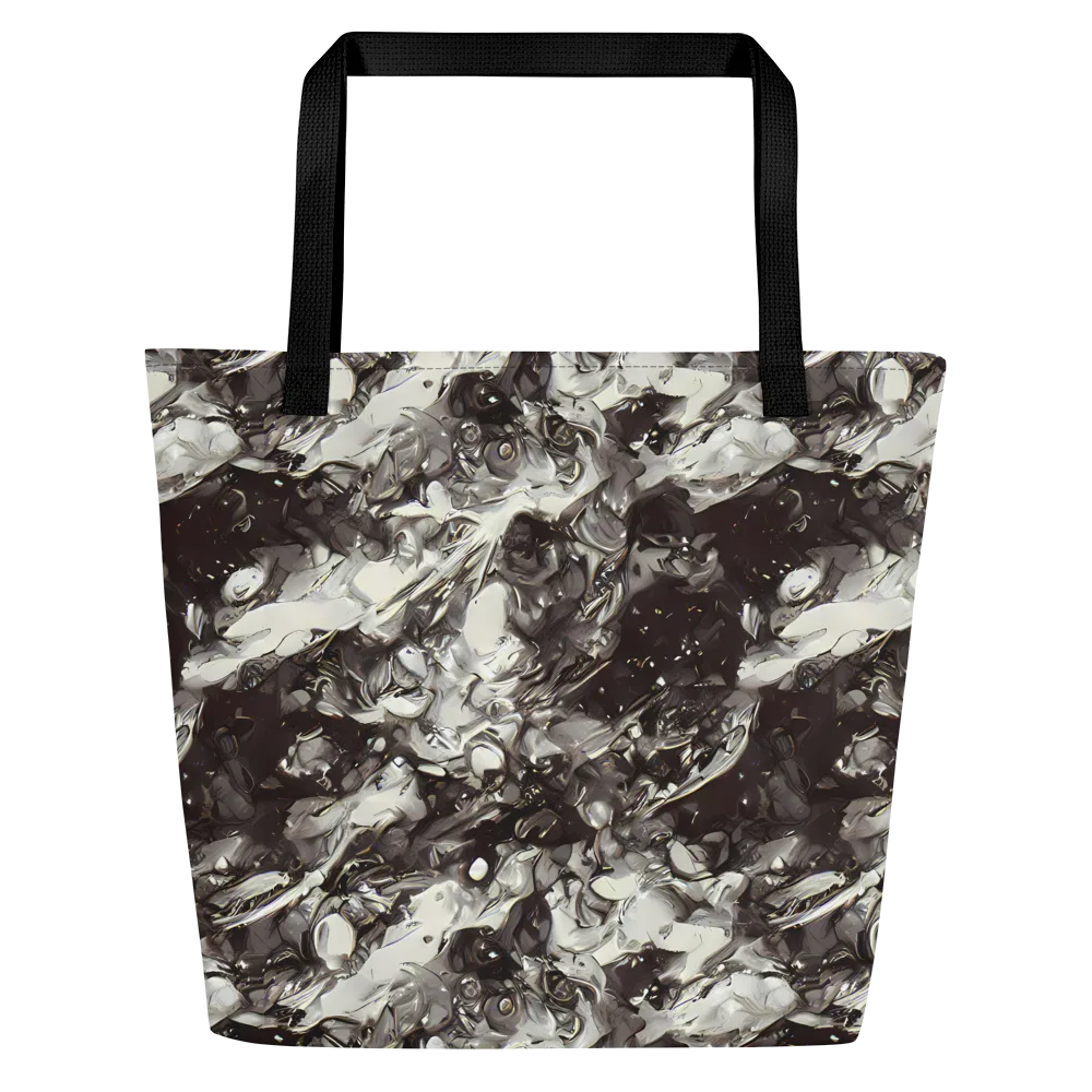 Nocturne Melt on Large Tote Bag W/ Pocket — Front
