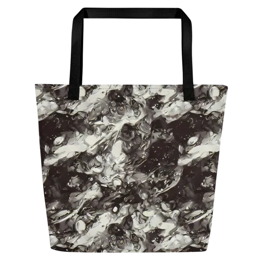 Nocturne Melt on a Large Tote Bag W/ Pocket