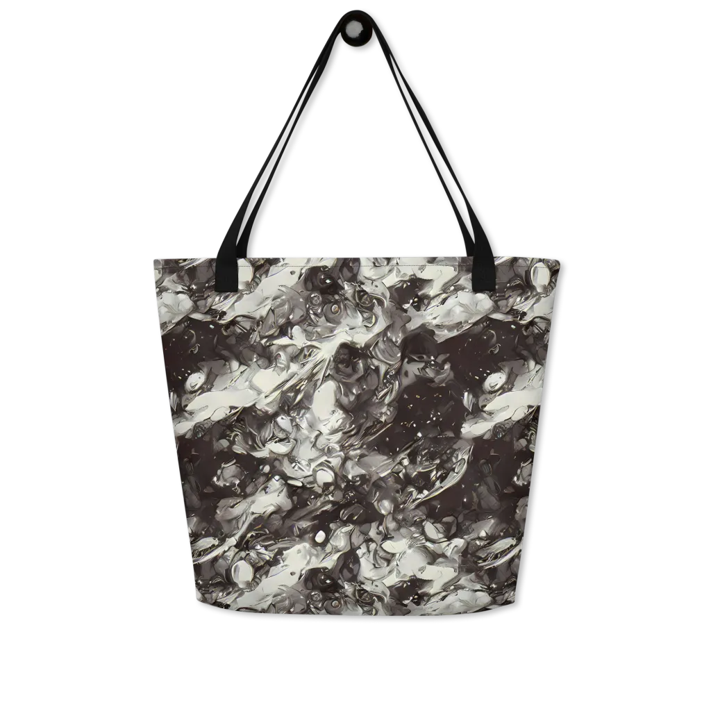 Nocturne Melt on Large Tote Bag W/ Pocket — Front