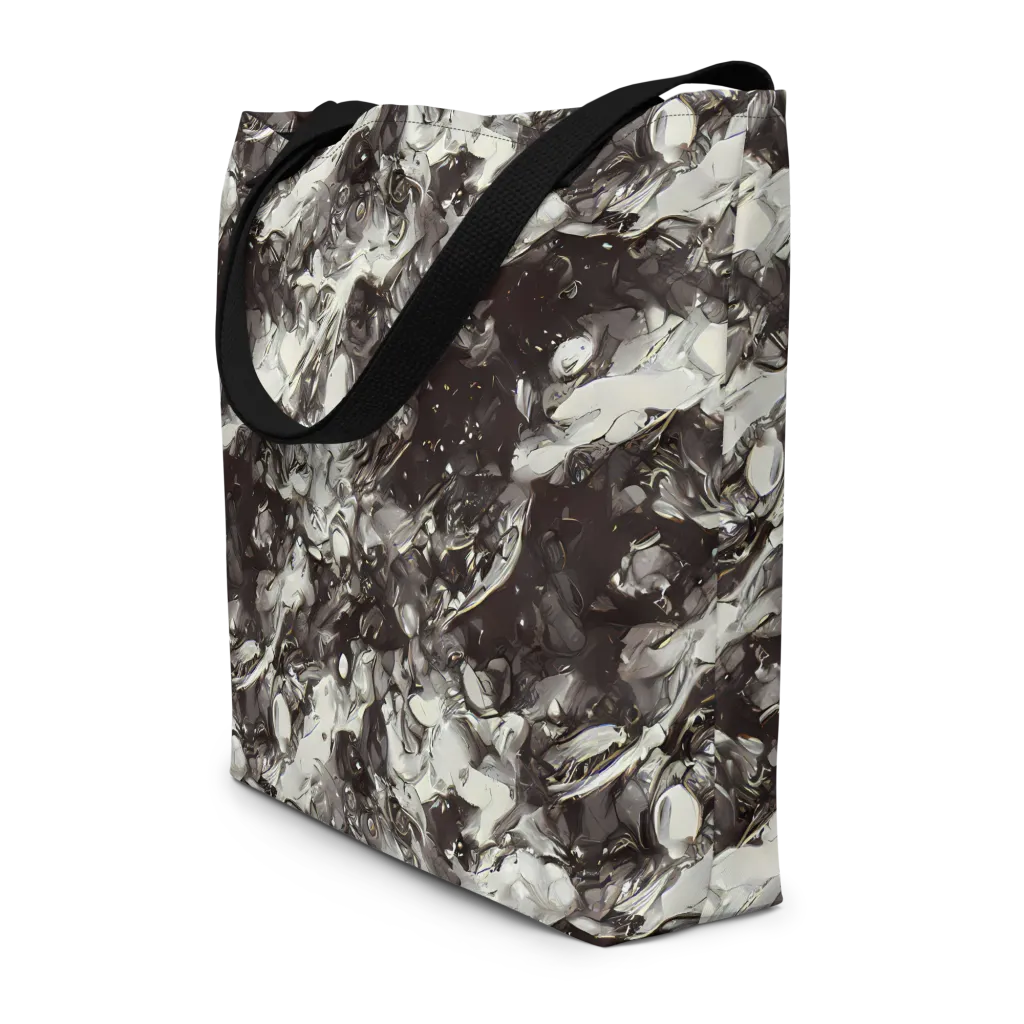 Nocturne Melt on Large Tote Bag W/ Pocket — Front