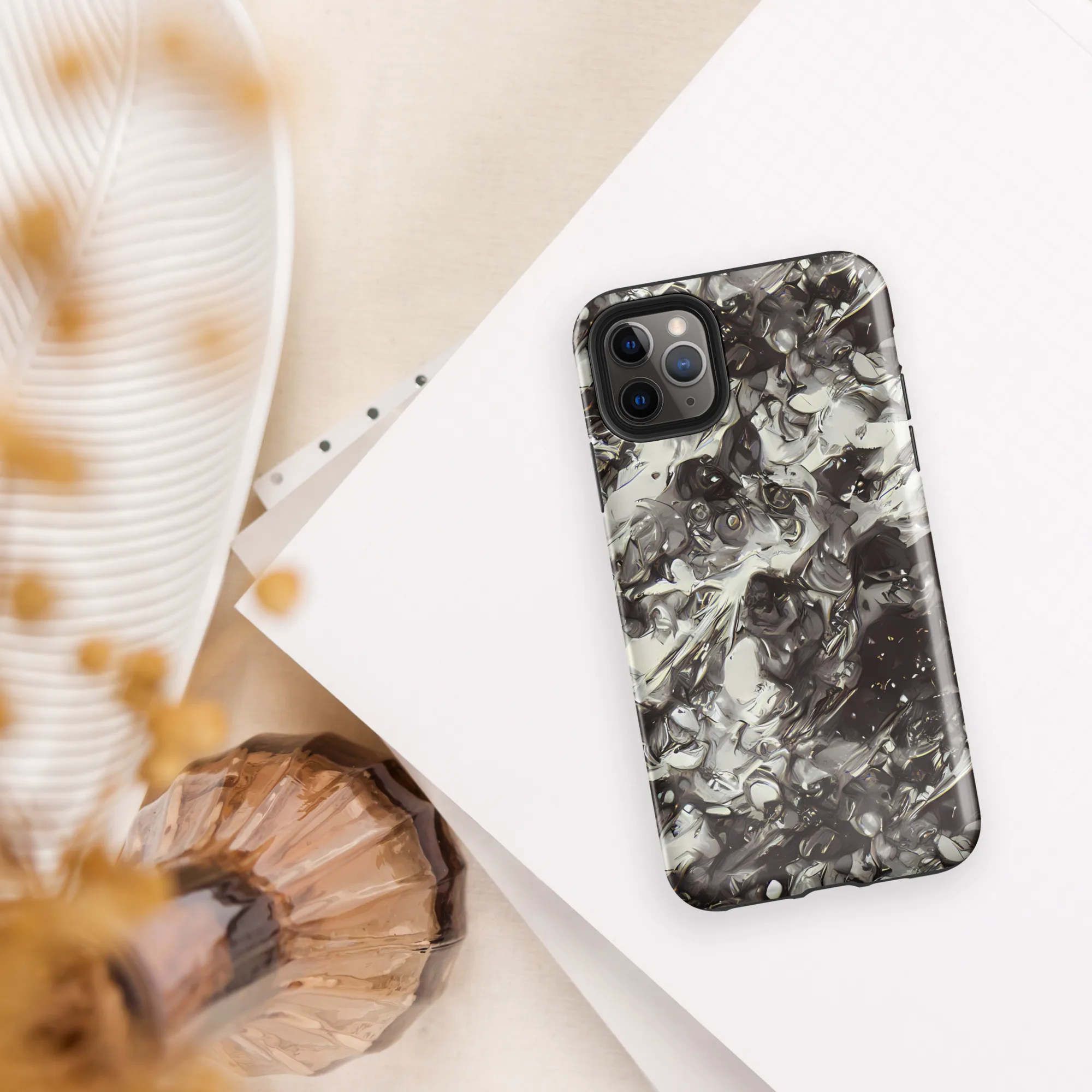 Nocturne Melt on Tough Case for iPhone® — Front