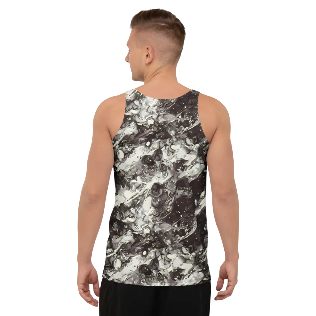 Nocturne Melt on Men's Tank Top — Back