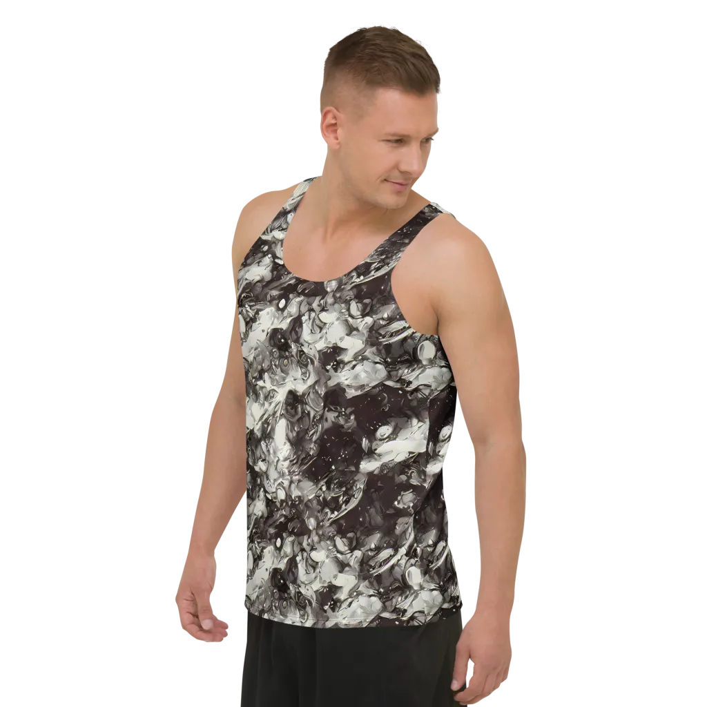 Nocturne Melt on Men's Tank Top — Left Front