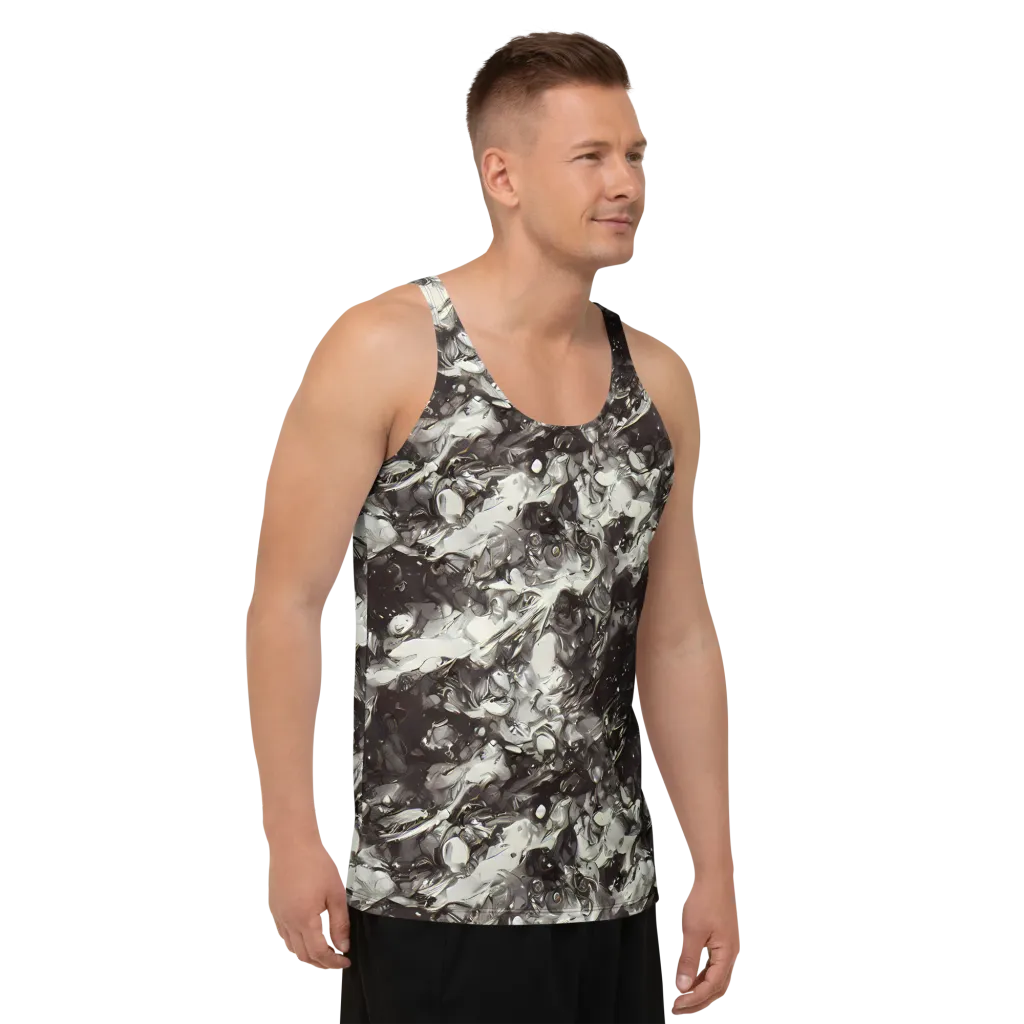 Nocturne Melt on Men's Tank Top — Right Front