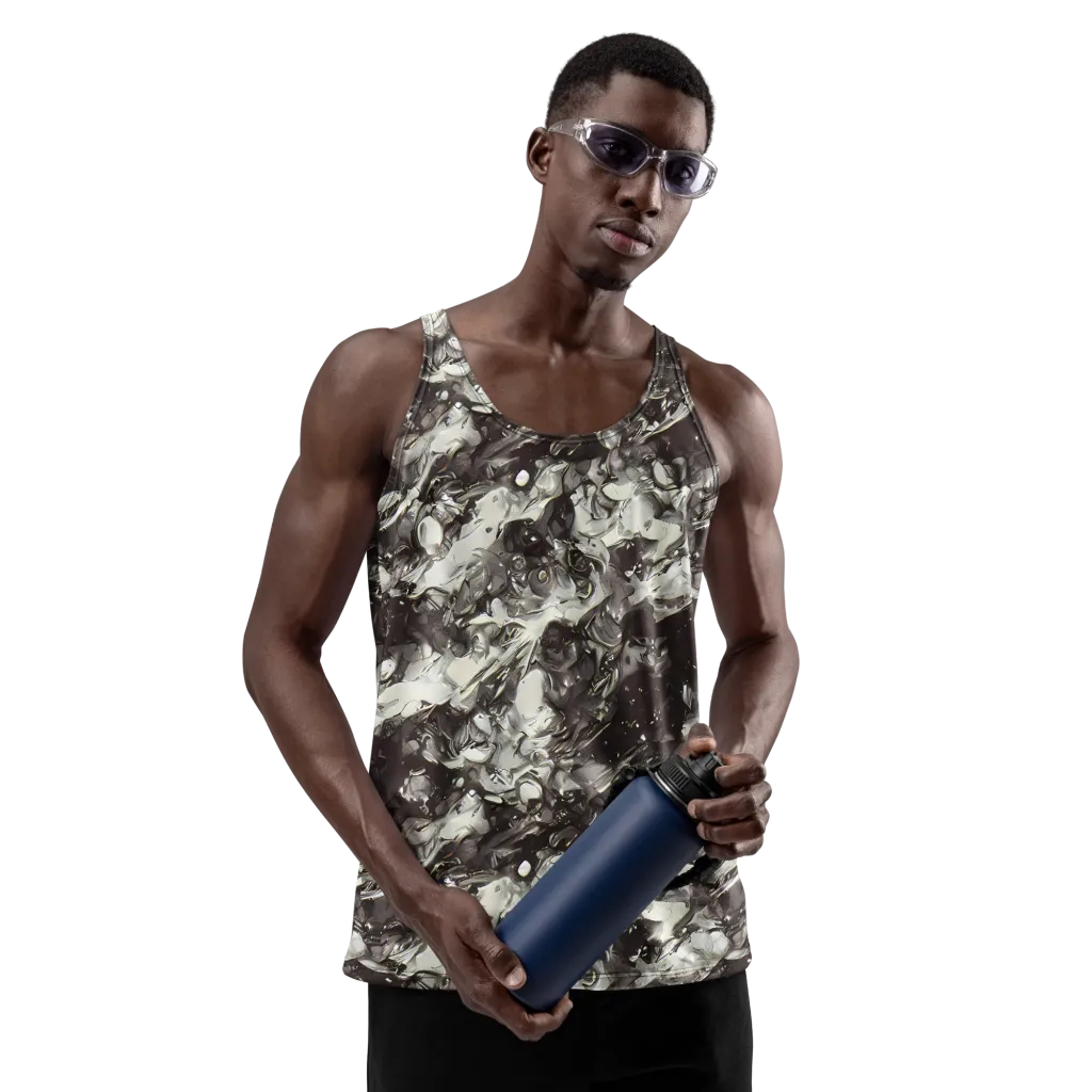 Nocturne Melt on Men's Tank Top — Front