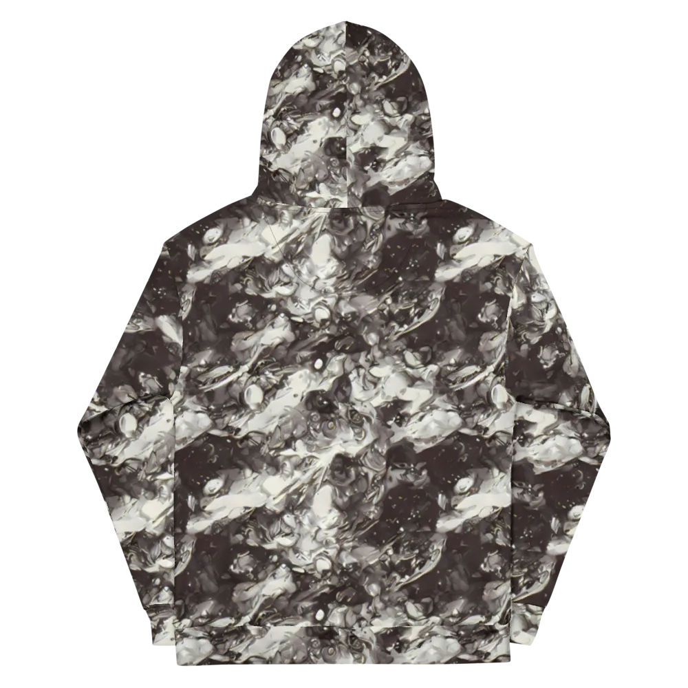 Nocturne Melt on Cotton Hoodie — Back