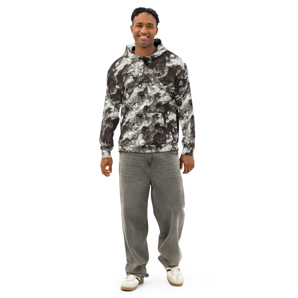 Nocturne Melt on Cotton Hoodie — Front