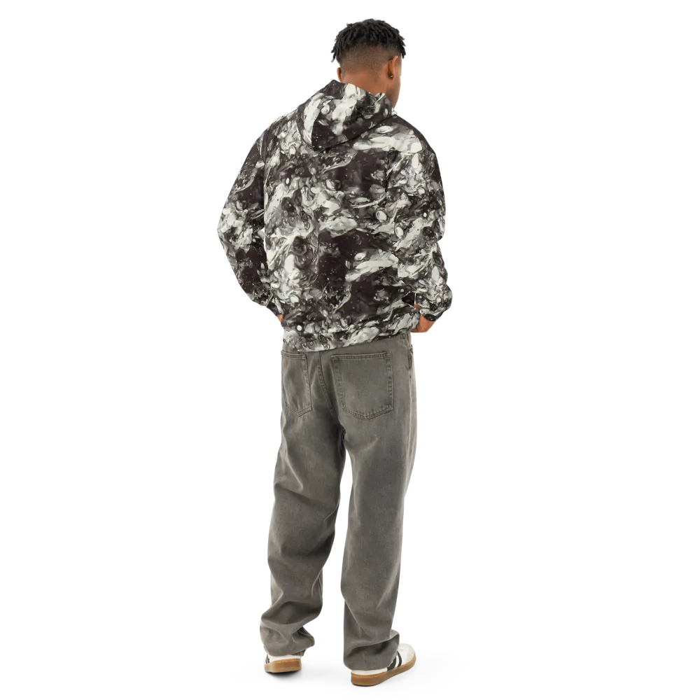 Nocturne Melt on Cotton Hoodie — Back