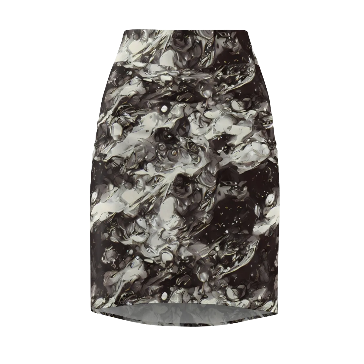 Nocturne Melt on Pencil Skirt — Front