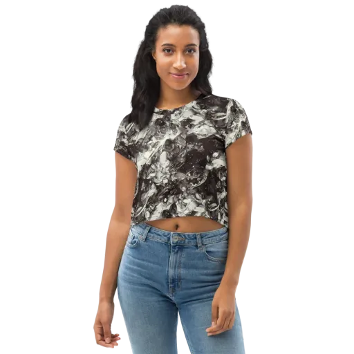 Nocturne Melt on a Crop Tee
