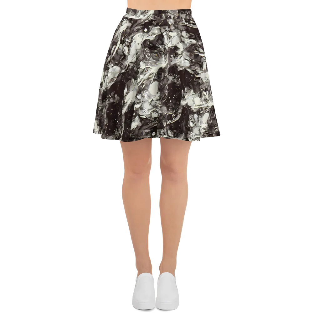 Nocturne Melt on Skater Skirt — Front