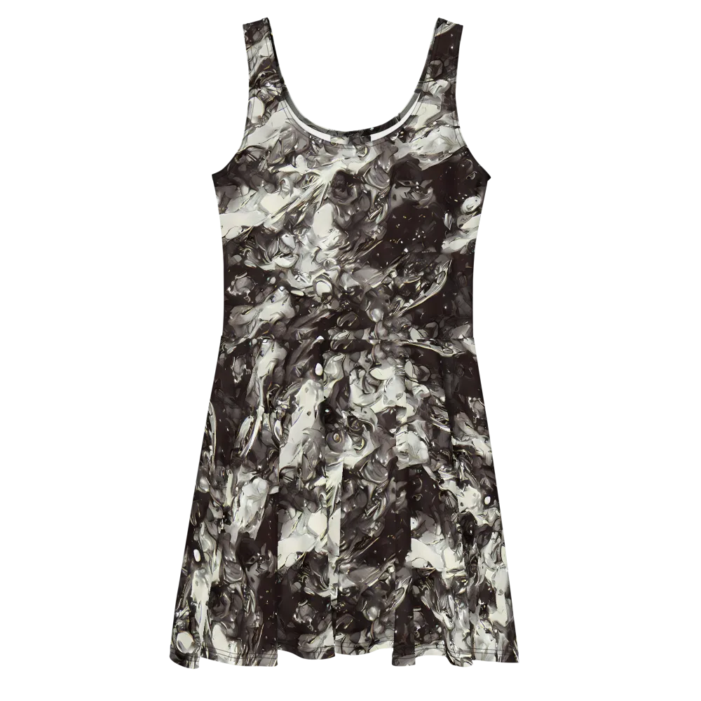 Nocturne Melt on Skater Dress — Front