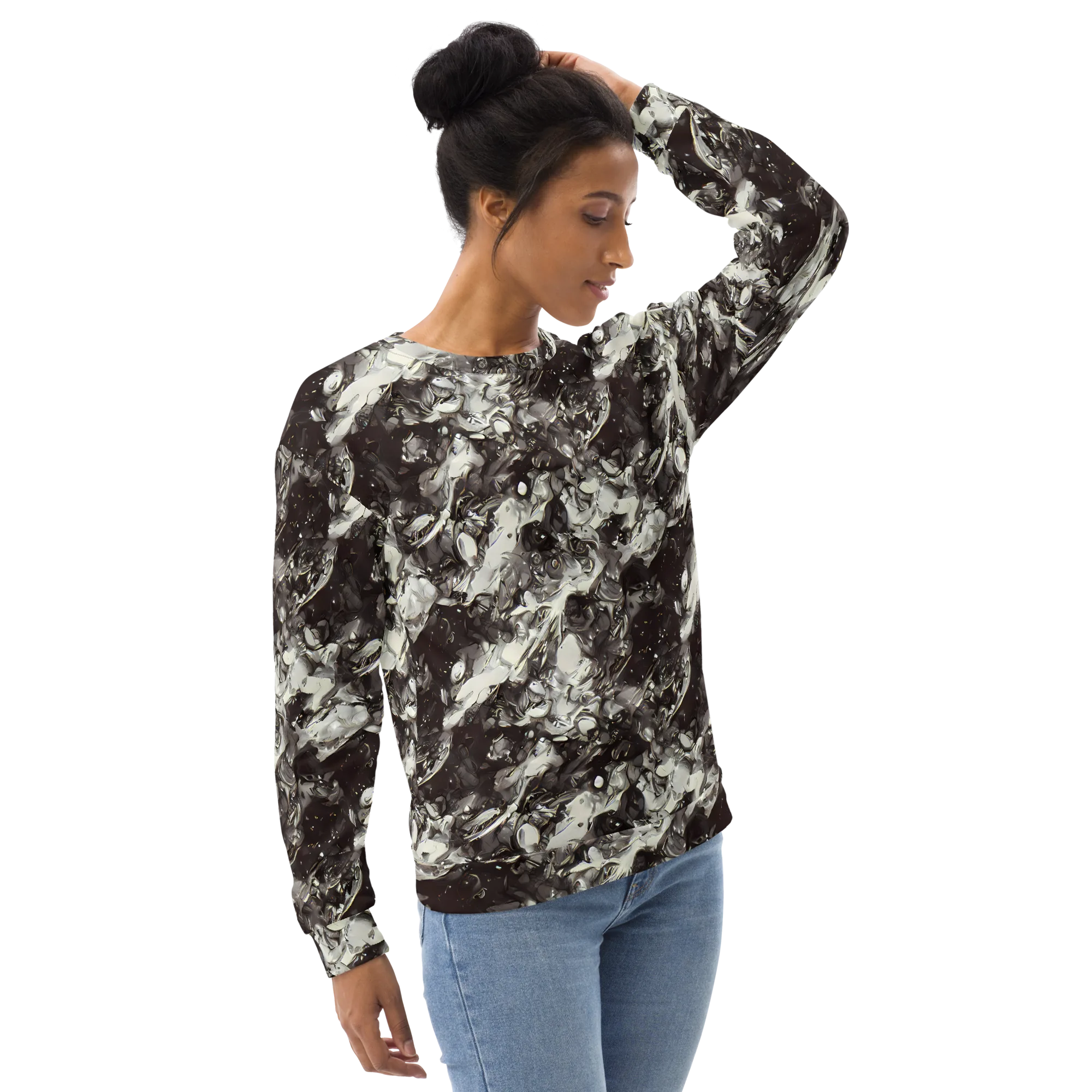Nocturne Melt on Sweatshirt — Right Front